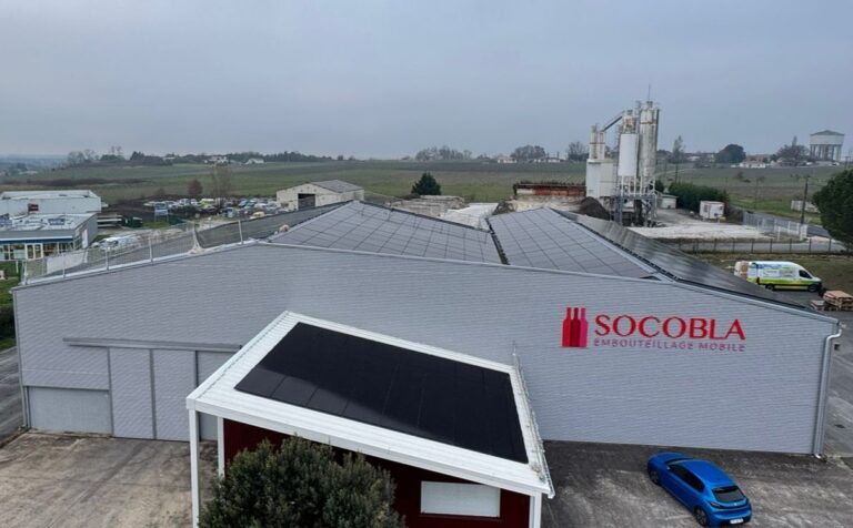 Installation photovoltaïque de 216kWc